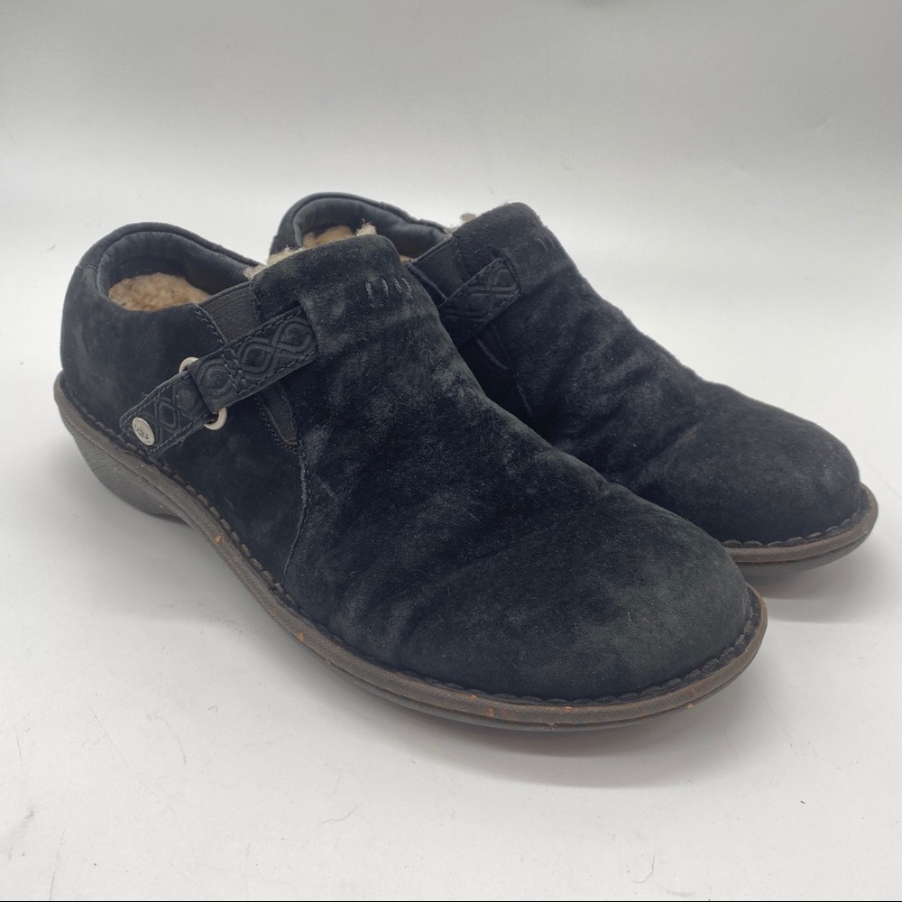 Ugg Women's Black Slip On Clog Size 10
